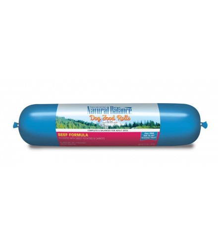 Natural Balance Beef Formula Dog Food Roll 3.5 lb